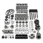 Used Chevrolet engine assembly in excellent working condition for UAE spare parts market