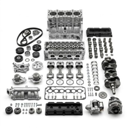 Used Chevrolet engine assembly in excellent working condition for UAE spare parts market