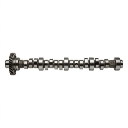 Used camshaft for Chevrolet engine with precision machined lobes and durable steel body