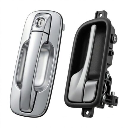 Exterior car door handle replacement part for Chevrolet, premium used auto spare part available in Sharjah