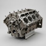 Clean and durable engine block for Chevrolet used auto parts available in Sharjah UAE