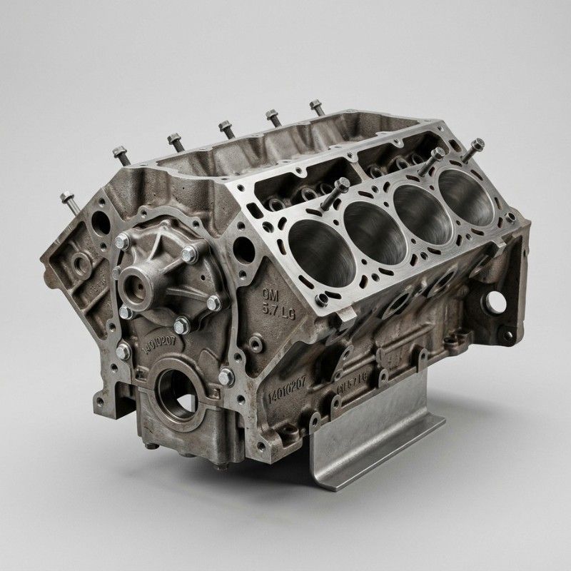 Clean and durable engine block for Chevrolet used auto parts available in Sharjah UAE