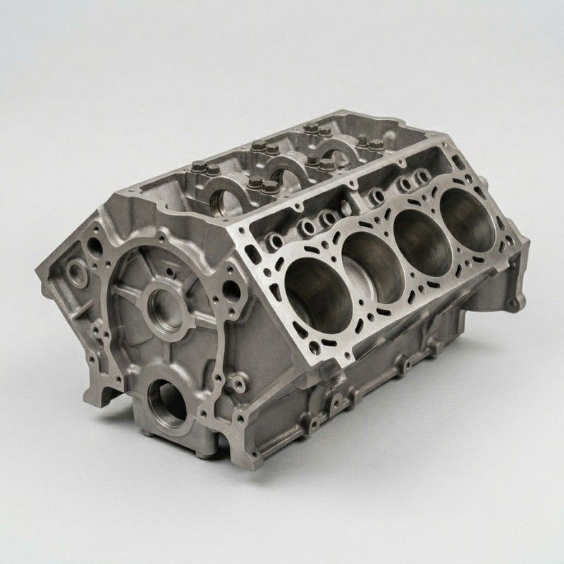 Used Chevrolet engine block in excellent condition for American cars spare parts UAE