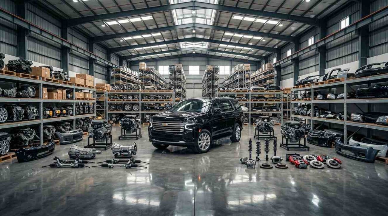 used gearbox and transmission parts UAE auto shop