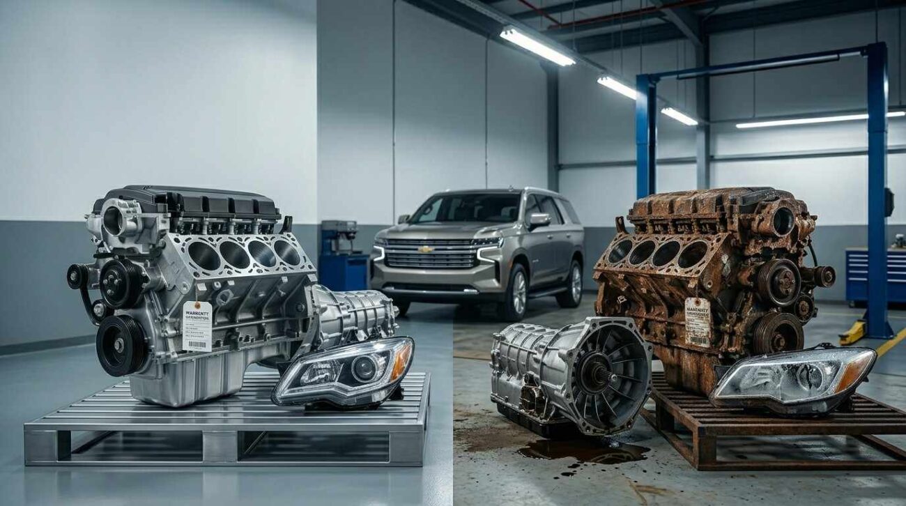 Genuine used auto spare parts available in Sharjah UAE