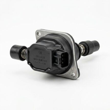 Used ignition coil for car engine system tested and ready for installation in automotive repair