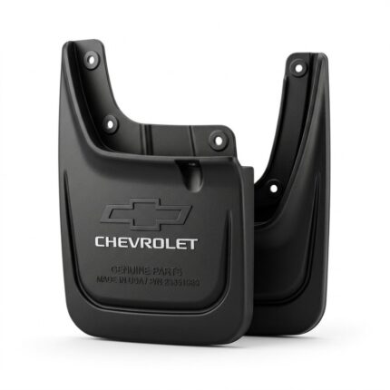 Durable automotive mud guard fitted behind wheel for enhanced protection against water and dust