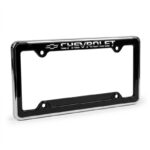 Chevrolet number plate holder used spare part available in UAE for secure license plate installation