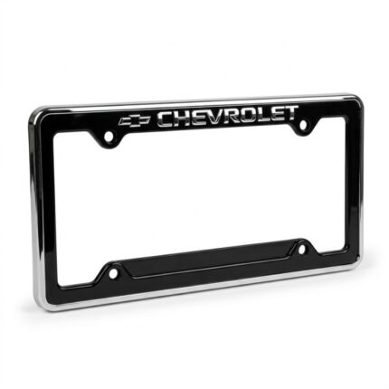 Chevrolet number plate holder used spare part available in UAE for secure license plate installation