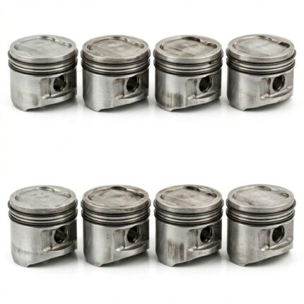 Engine pistons installed inside a car engine cylinder block for smooth combustion process