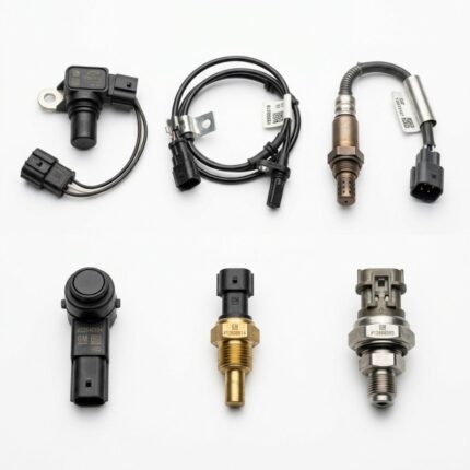 Used automotive sensors for Chevrolet cars in UAE, tested and ready for installation.