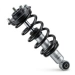 Used shock absorber for car suspension system ready for installation in UAE auto parts shop