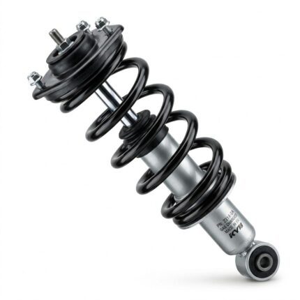 Used shock absorber for car suspension system ready for installation in UAE auto parts shop