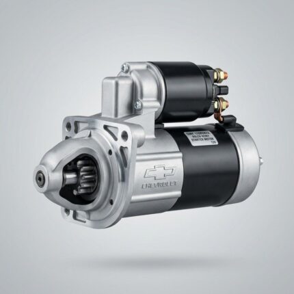 Chevrolet starter motor spare part showing clean and durable condition for American cars in Sharjah auto parts market