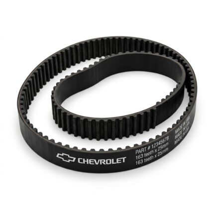Timing belt installed in engine system for smooth engine performance and synchronization