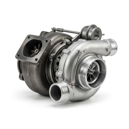Turbocharger installed in car engine for improved performance and power boost