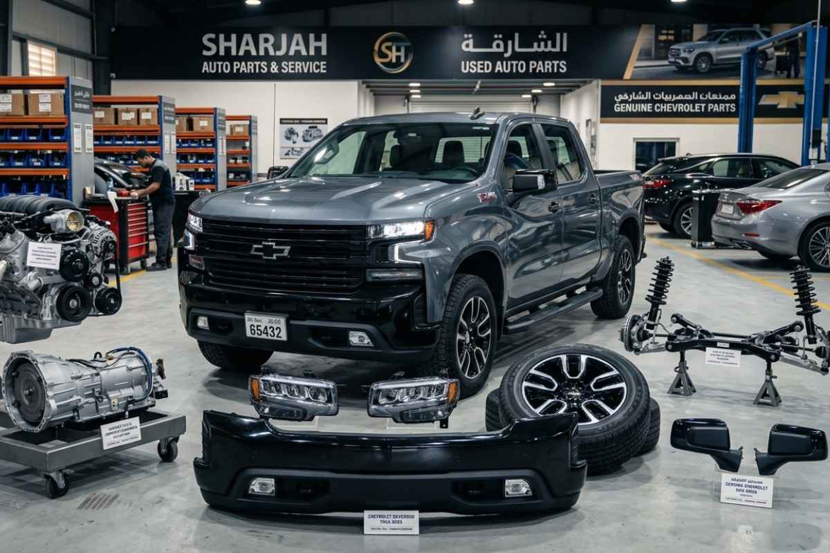 High quality used auto spare parts in Sharjah for all car brands