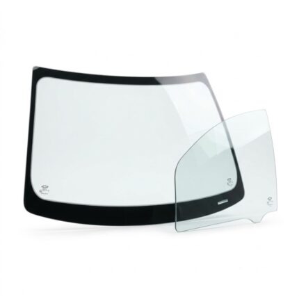 Used Chevrolet window glass for side door, high-quality auto spare part for smooth fit and clear visibility in UAE.