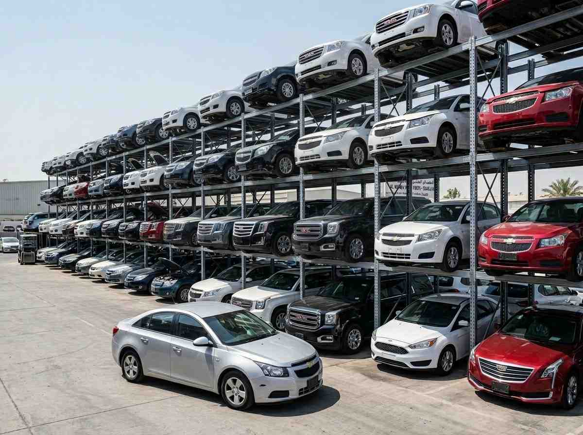 Al Hud Hud Used Spare Parts logo for used auto spare parts in Sharjah, UAE specializing in Chevrolet, GMC, Cadillac, and Ford parts
