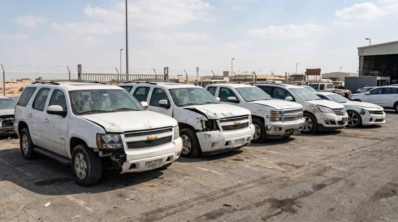 Best luxury car spare parts Dubai shop display of premium auto parts and accessories