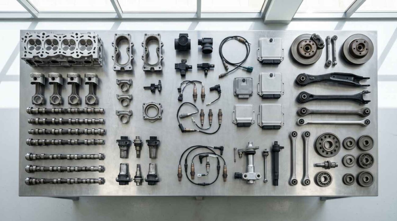 Genuine Ford used parts UAE including body and electrical components