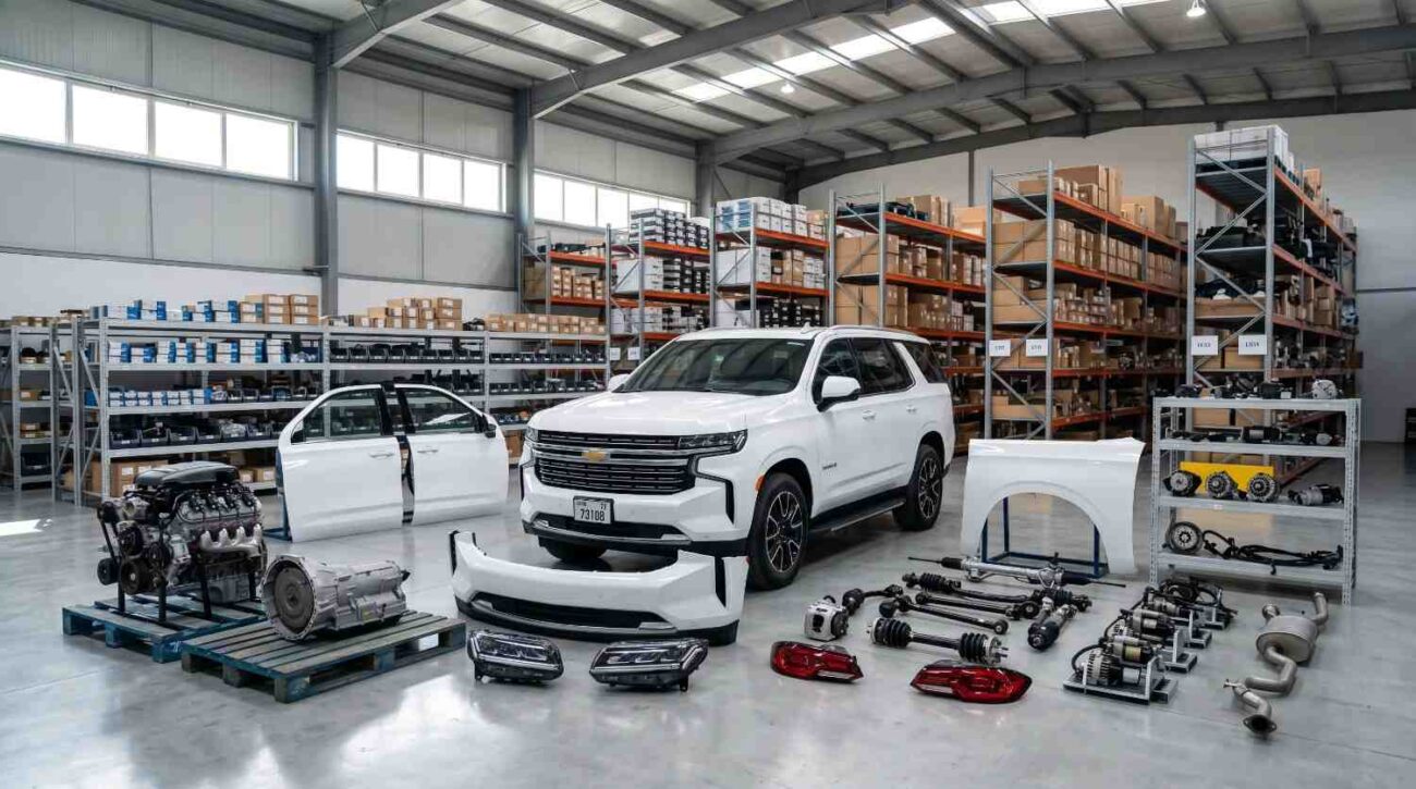 OEM used auto parts Dubai for Chevrolet engines gearboxes and electrical components