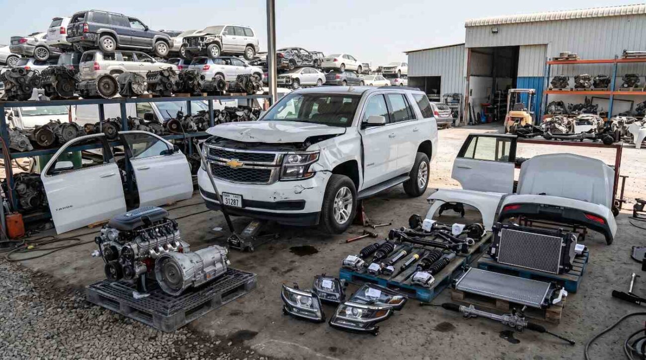 Quality tested used auto parts in Dubai for vehicle repairs