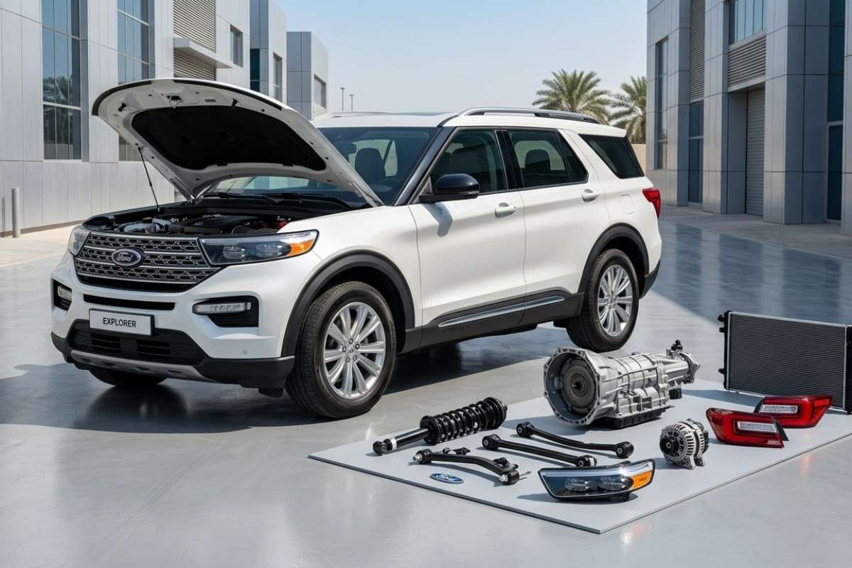 Used Ford engine parts available in Sharjah for repair and replacement