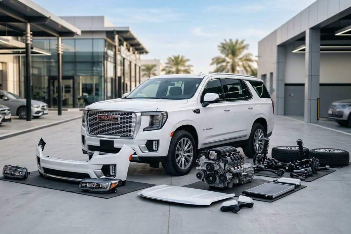 Affordable used car parts for sale in Dubai with genuine OEM quality for Chevrolet, GMC, Cadillac, and Ford