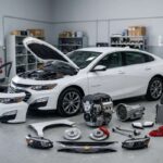 Genuine Chevrolet auto spare parts in Abu Dhabi including OEM engine, transmission, and body parts.