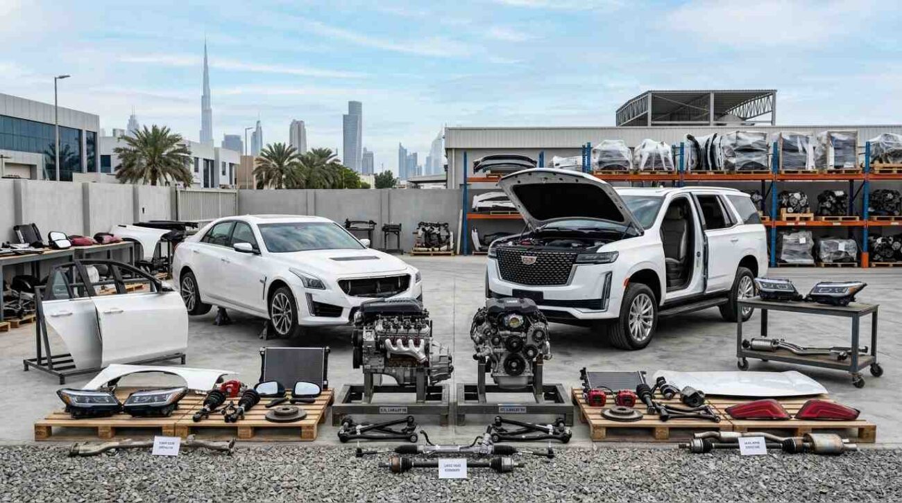 Genuine Cadillac used auto spare parts in Sharjah UAE