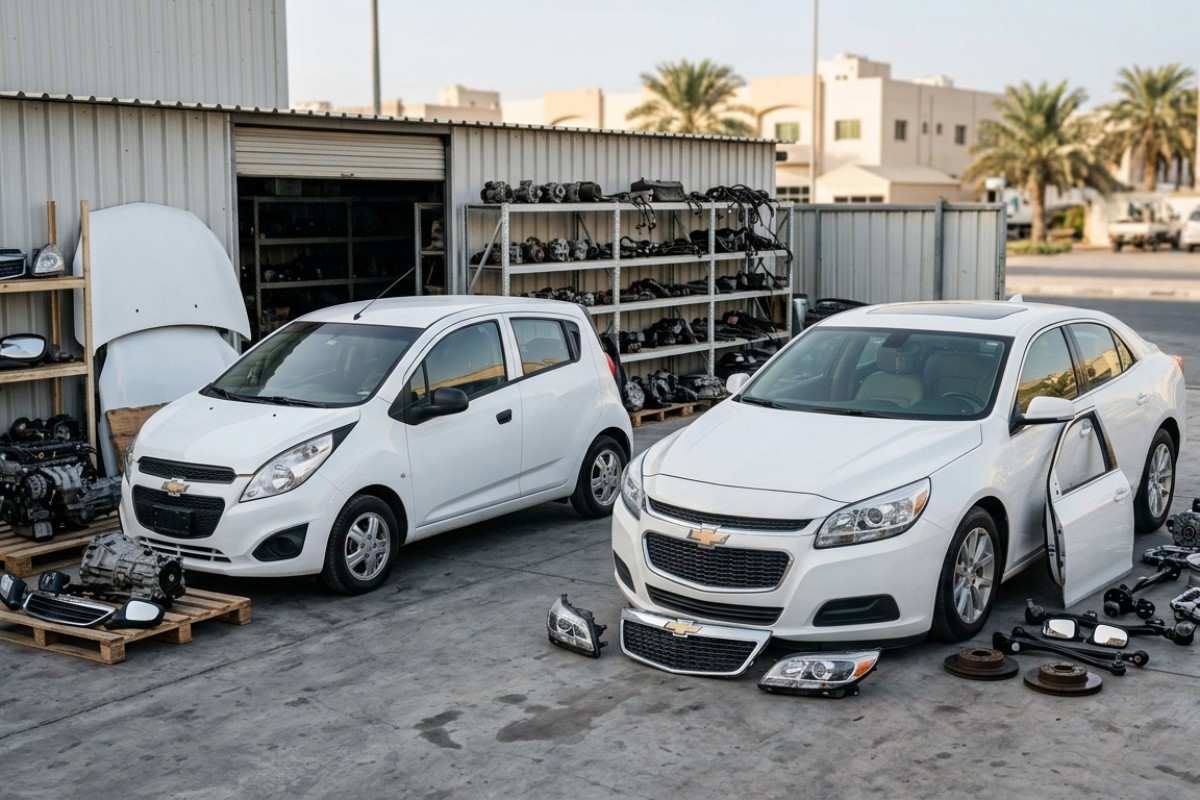 Best Auto Spare Parts Sharjah for genuine used Chevrolet engine and body parts