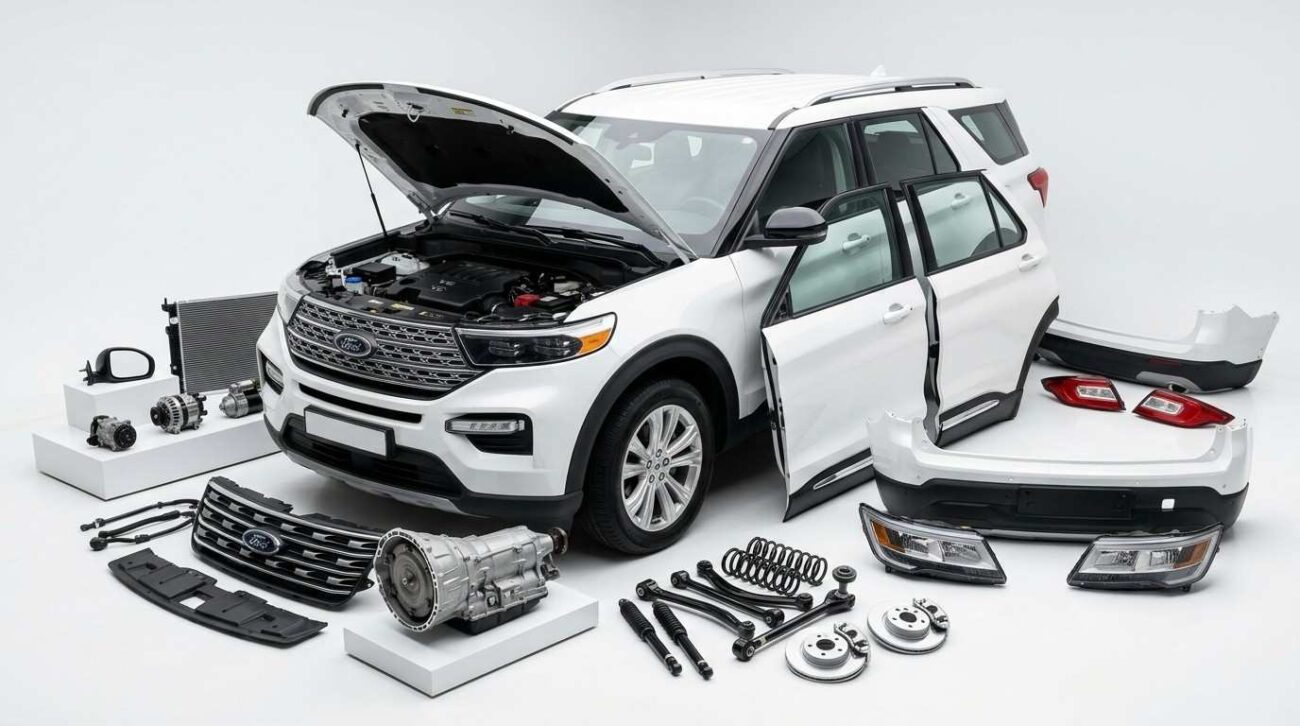 OEM used auto parts UAE including engines, gearboxes, suspension, and electrical parts.