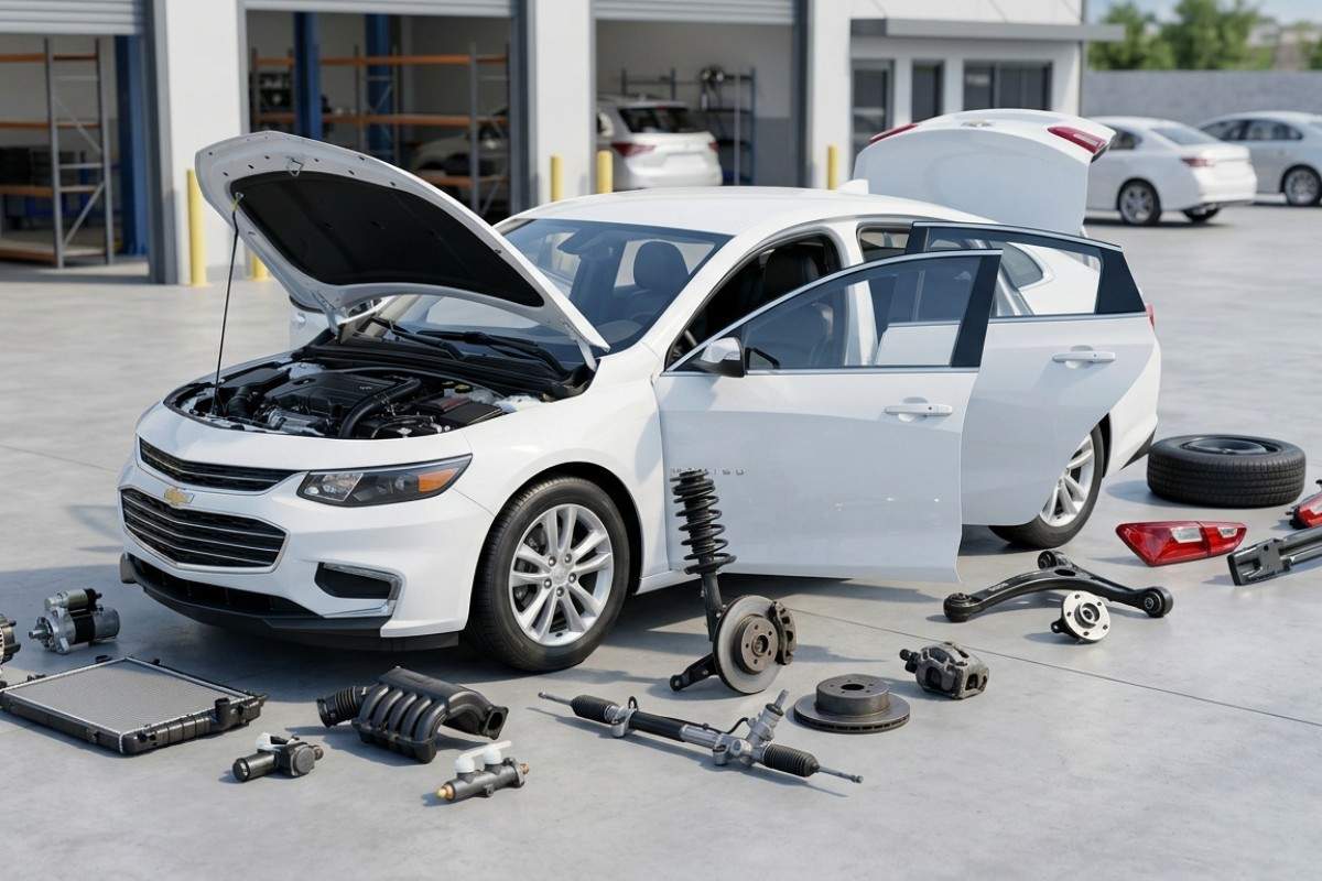 Genuine used Chevrolet auto spare parts available in Ajman, UAE