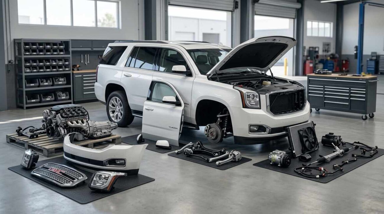 OEM used GMC spare parts for sale in Ajman, UAE
