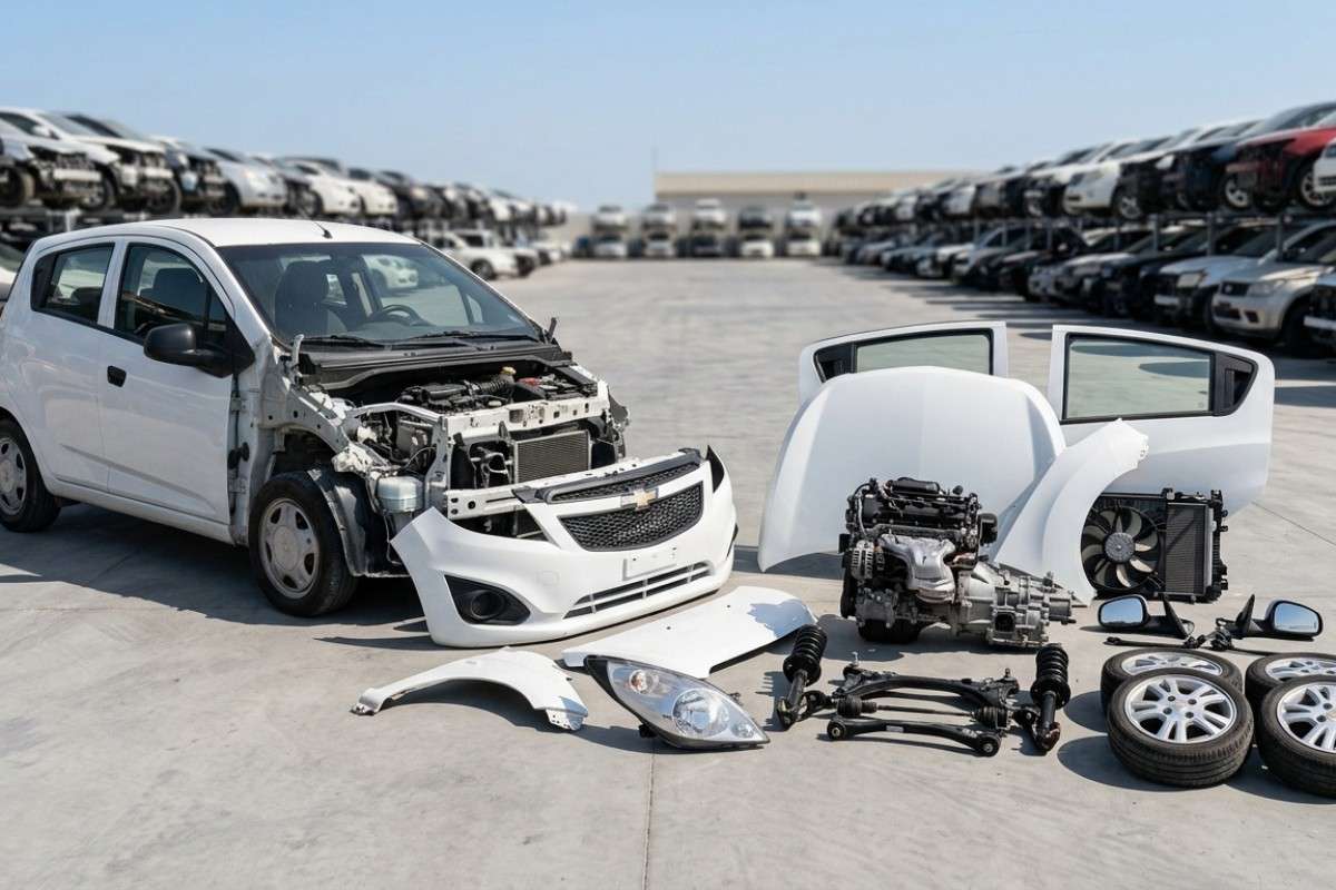 Genuine used Chevrolet engine spare parts in Abu Dhabi for American cars