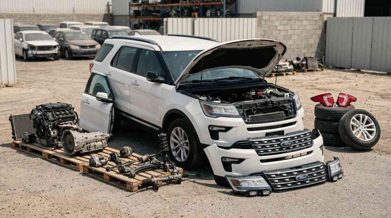 Quality used Ford spare parts in Abu Dhabi for American cars