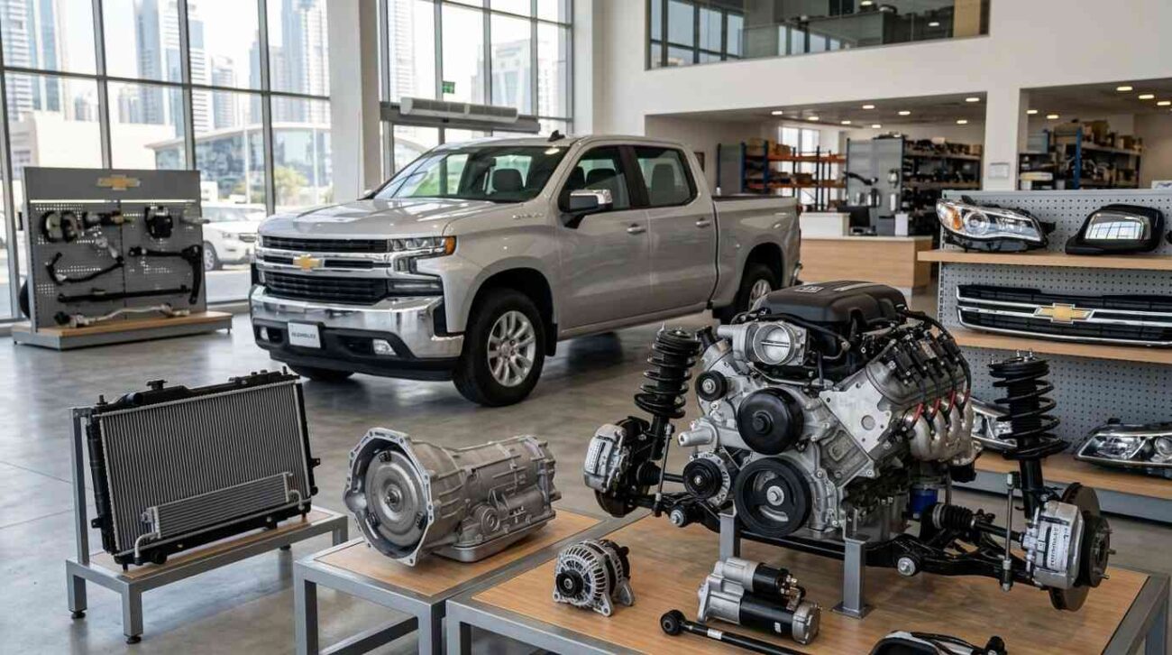 Affordable OEM Chevrolet parts UAE from Sharjah spare parts supplier