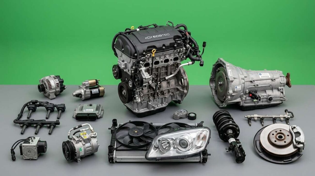 Chevrolet Captiva spare parts in Sharjah