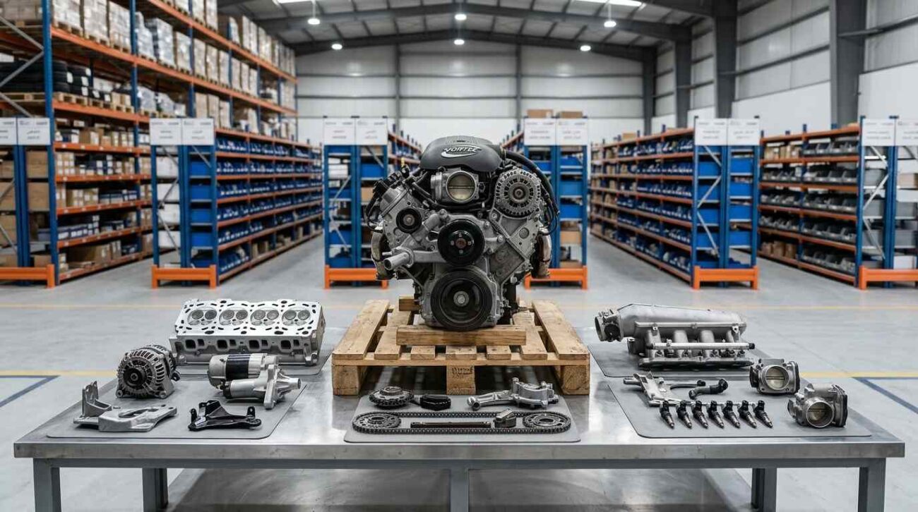 Chevrolet engine components and used OEM parts Sharjah