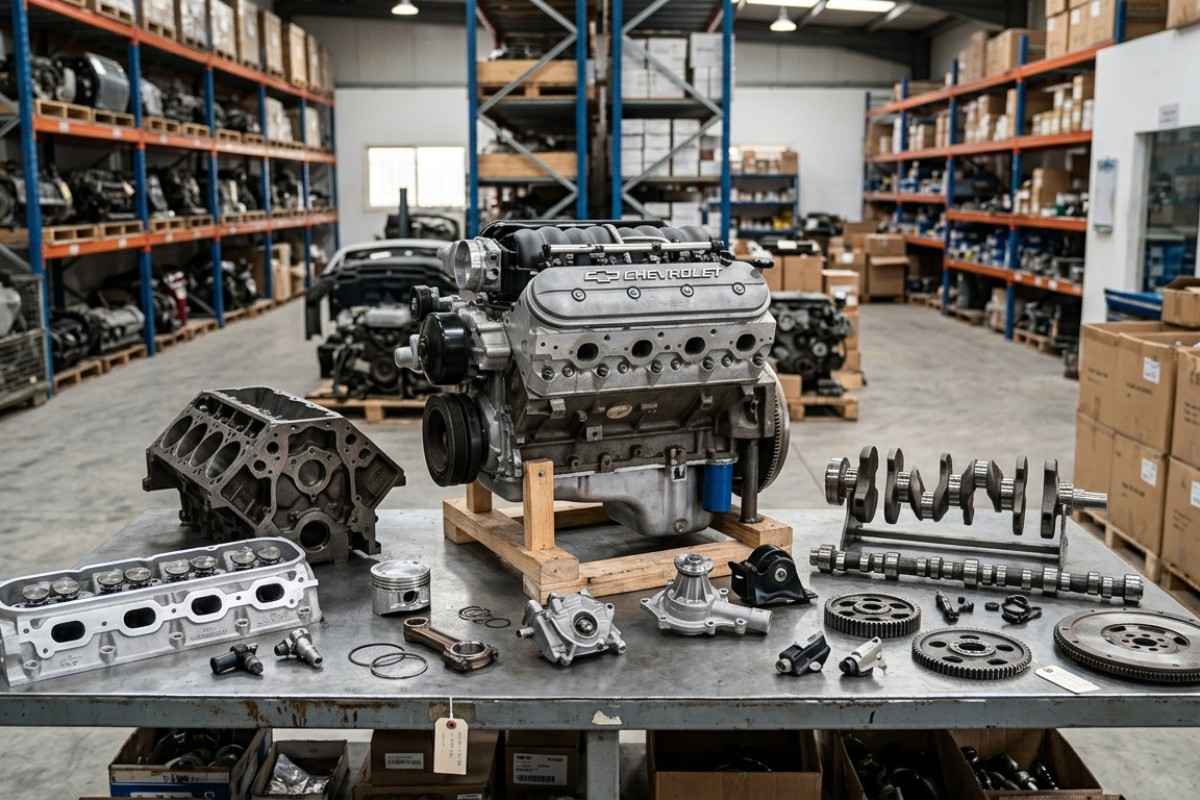 Chevrolet engine parts Sharjah used OEM auto parts