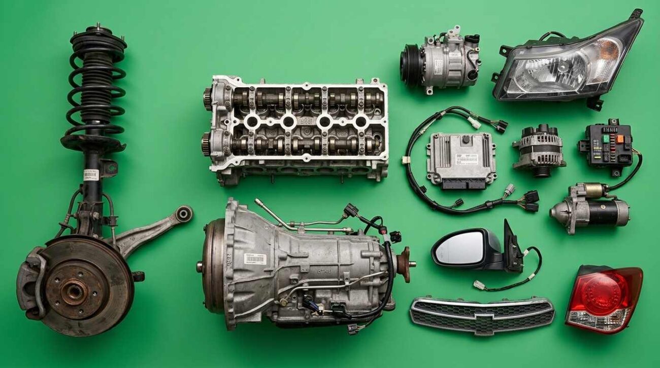 Used Chevrolet Malibu body parts in Sharjah
