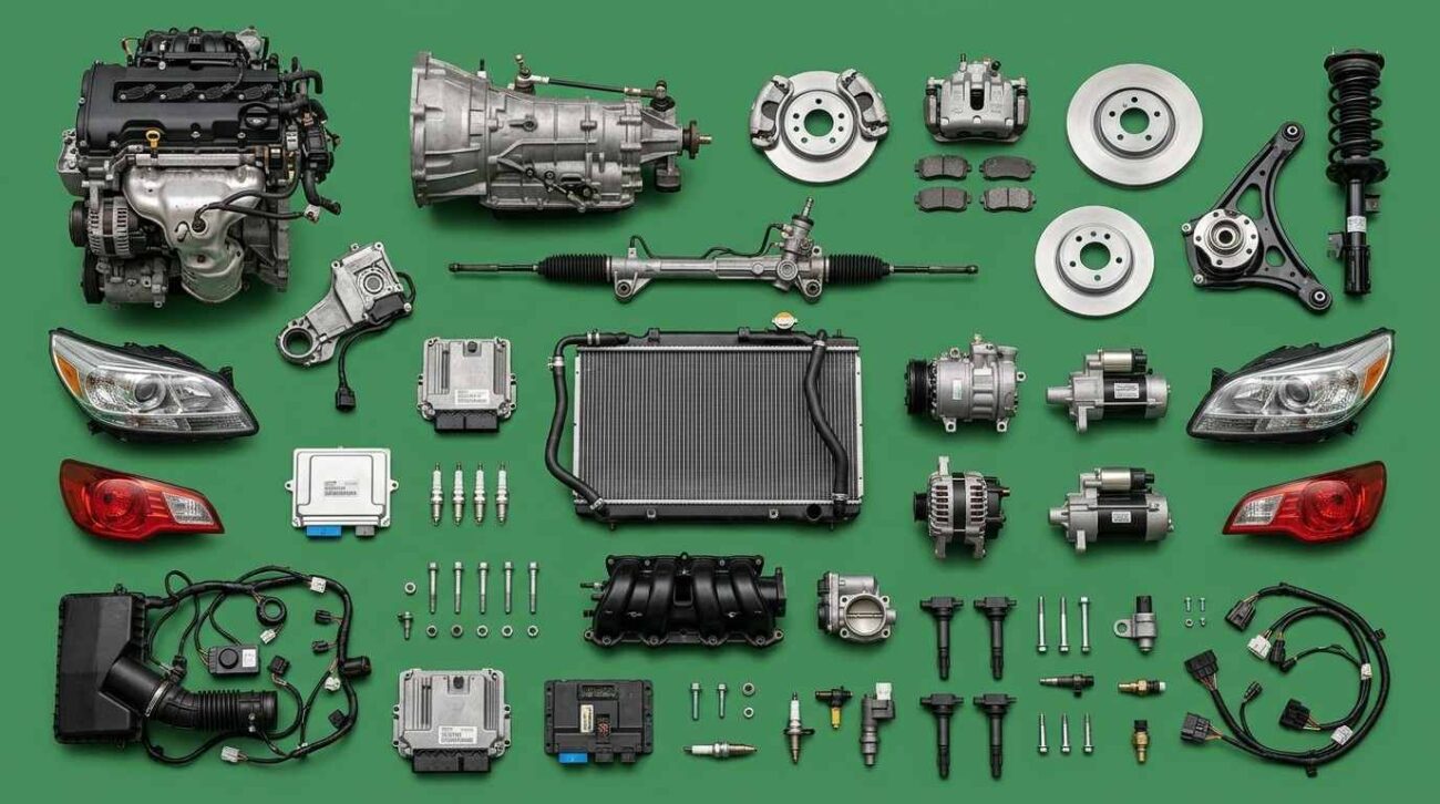 Used Chevrolet Malibu engine parts in Sharjah