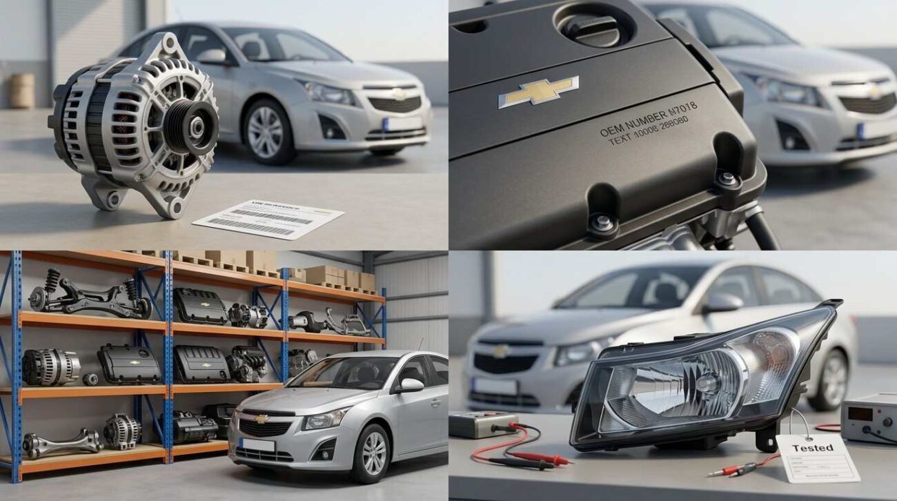 Chevrolet OEM parts Sharjah used transmission and engine parts