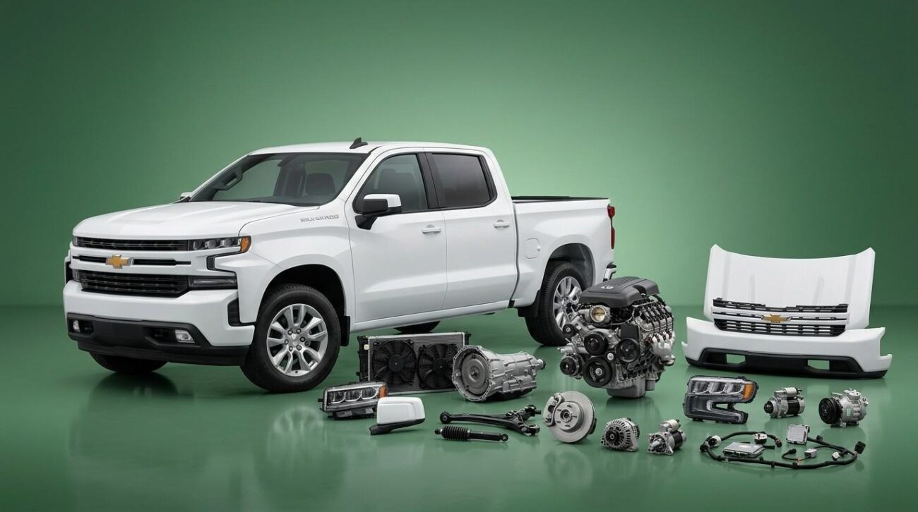 Chevrolet Silverado engine parts Sharjah