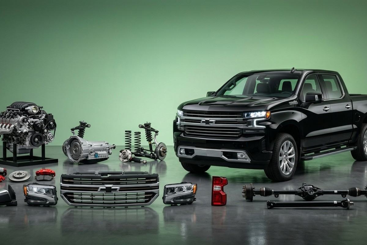 Chevrolet Silverado parts Sharjah used OEM spare parts
