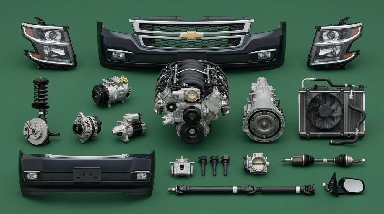 Chevrolet Tahoe electrical parts Sharjah used spare parts
