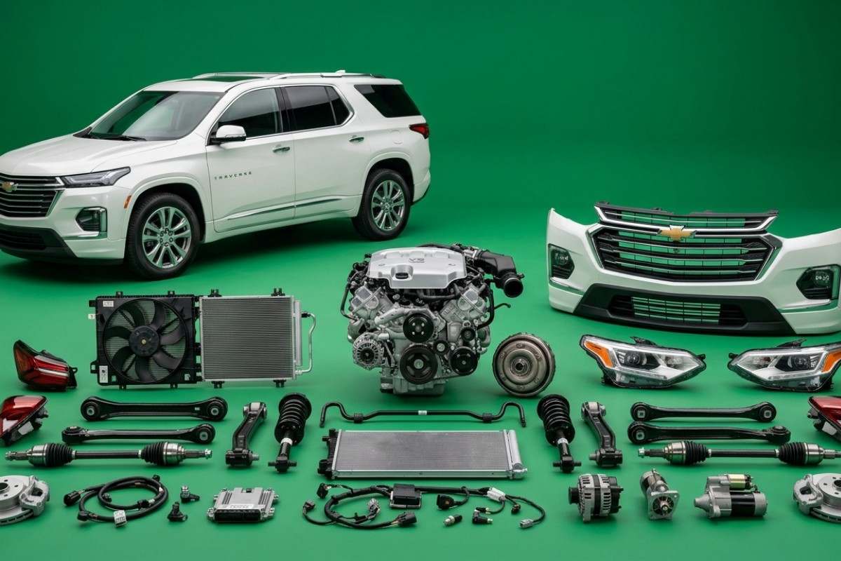 Chevrolet Traverse used engine parts in Sharjah