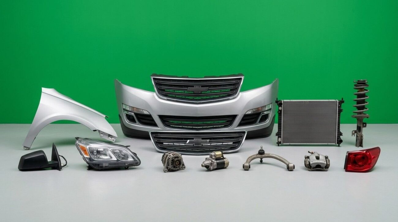 Chevrolet Traverse used gearbox parts in Sharjah