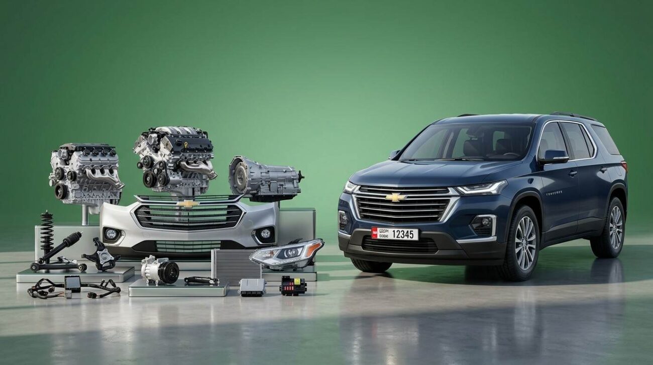Chevrolet Traverse spare parts available in Sharjah
